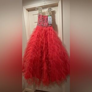 Girls pageant dress